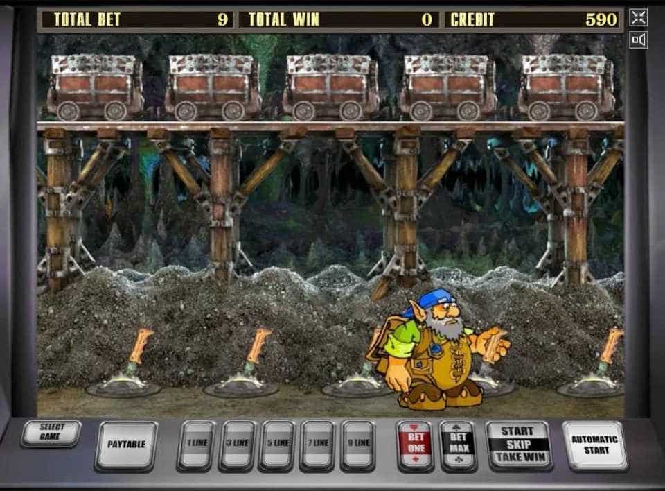 Бонусная игра в слоте Gnome 